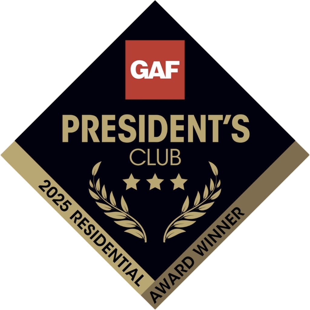 Lemus Construction GAF Presidential Club certified commercial roofing contractor