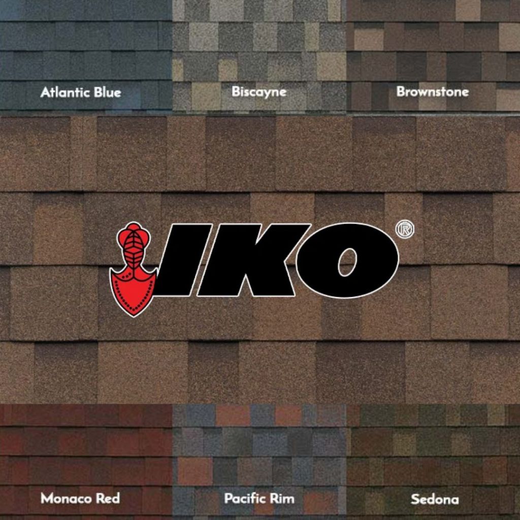 IKO Cambridge architectural shingles on commercial steep slope roof system